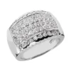 Platinum Round Diamond Ladies Ring 1.16ct 14.4mm 2 Platinum Round Diamond Ladies Ring 1.16ct 14.4mm -Outlet Radiant Bijou Store platinum round diamond ladies ring 116ct p 32705 white 20220426