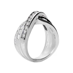 Platinum Round Diamond Ladies Ring 1.19ct -Outlet Radiant Bijou Store platinum round diamond ladies ring 119ct p 32663 back white 20220420 20220426