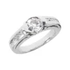 Platinum Round Diamond Ladies Ring 1.22ct 4.5mm -Outlet Radiant Bijou Store platinum round diamond ladies ring 122ct p 32975 white 20220420 20220426