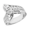 Platinum Round Diamond Ladies Ring 1.61ct 19.6mm -Outlet Radiant Bijou Store platinum round diamond ladies ring 161ct p 32951 white 20220426