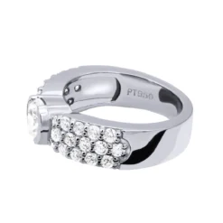 Platinum Round Diamond Ladies Ring 2.40ct 6.2mm 7 Platinum Round Diamond Ladies Ring 2.40ct 6.2mm -Outlet Radiant Bijou Store platinum round diamond ladies ring 240ct p 32489 backwh