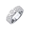 Platinum Round Diamond Ladies Ring 2.40ct 6.2mm -Outlet Radiant Bijou Store platinum round diamond ladies ring 240ct p 32489 wh