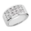 Platinum Round Diamond Ladies Ring 2ct