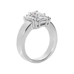 Platinum Women's Diamond Ring 1.50ct 5 Platinum Women's Diamond Ring 1.50ct -Outlet Radiant Bijou Store platinum womens diamond ring 150ct p 32629 back white 20220420 20220426