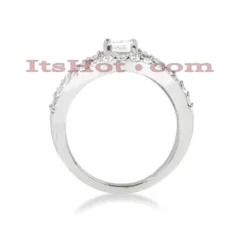 Platinum Women's Diamond Ring 1.70ct -Outlet Radiant Bijou Store platinum womens diamond ring 170ct p 32023back