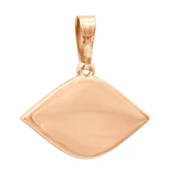 14K Yellow Gold White Black Diamond & Sapphire Evil Eye Pendant Enamel Charm -Outlet Radiant Bijou Store real 14k gold white black diamond sapphire evil eye pendant enamel charm 018020 backro