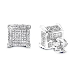 Real Diamond Earrings 14K Yellow Gold Diamond Stud Earrings 0.7 -Outlet Radiant Bijou Store real diamond earrings 14k diamond stud earrings 082 p 6906 wh