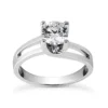 Round Diamond Platinum Engagement Ring 1ct 4.60mm -Outlet Radiant Bijou Store round diamond platinum engagement ring 1ct p 33664 white 20220420 20220426