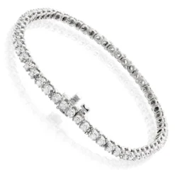 Round Diamond Tennis Bracelet 10K White Gold Yellow Gold Rose Gold 1.5ct 11 Round Diamond Tennis Bracelet 10K White Gold Yellow Gold Rose Gold 1.5ct -Outlet Radiant Bijou Store round diamond tennis bracelet in white gold yellow gold rose gold 15ct 10k backwh