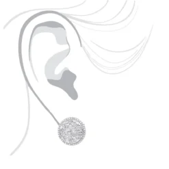 Round Princess Cut Diamond Stud Earrings 2.82ct 14K White Gold -Outlet Radiant Bijou Store round princess cut diamond stud earrings 282ct 14k p 46005 bodwh