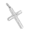 Small Diamond Crosses 14K White Gold Designer Cross Pendant 0.30ct -Outlet Radiant Bijou Store small diamond crosses 14k designer cross pendant 030ct p 6553 wh