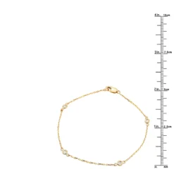 Solid 14K Yellow Gold Diamonds By The Yard Bracelet For Women 0.15ct 11 Solid 14K Yellow Gold Diamonds By The Yard Bracelet For Women 0.15ct -Outlet Radiant Bijou Store solid 14k gold diamonds by the yard bracelet for women 014ct rulerye