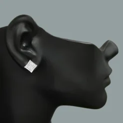 Sterling Silver Earrings With Diamonds 0.14ct 7 Sterling Silver Earrings With Diamonds 0.14ct -Outlet Radiant Bijou Store sterling silver earrings with diamonds 014ct p 49442bod