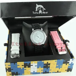 Techno Master Ladies Diamond Watch 0.12ct -Outlet Radiant Bijou Store techno master watches ladies diamond watch 012ct p 42853box