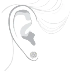 Unique 1 Carat Diamond Earrings Studs 14K Yellow Gold By Luxurman -Outlet Radiant Bijou Store unique 1 carat diamond earrings studs in 14k gold by luxurman bodye