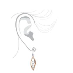 Women's Diamond Leaf Earrings 0.76ct 14K White Gold 16 Women's Diamond Leaf Earrings 0.76ct 14K White Gold -Outlet Radiant Bijou Store womens diamond leaf earrings 076ct 14k gold body white 20221011 20221027