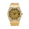 Women's Diamond Watch Audemars Piguet Royal Oak 18K Gold Champagne Dial -Outlet Radiant Bijou Store womens diamond watch audemars piguet royal oak yellow gold champagne dial w00740 0E8A9904 2048x2048