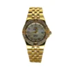 18K Gold Women's Diamond Watch Breitling Cockpit 31.8mm White Dial W00127