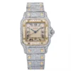Women's Diamond Watch Cartier Santos De Cartier 18K Gold Champagne Dial -Outlet Radiant Bijou Store womens diamond watch cartier santos de cartier yellow gold champagne dial w01242 0E8A6820 e2852195 c926 4dbe 951b 962da6702c07 2048x2048