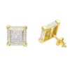 Yellow Gold Plated Silver Diamond Earrings 0.22ct -Outlet Radiant Bijou Store yellow gold plated silver diamond earrings 022ct ye